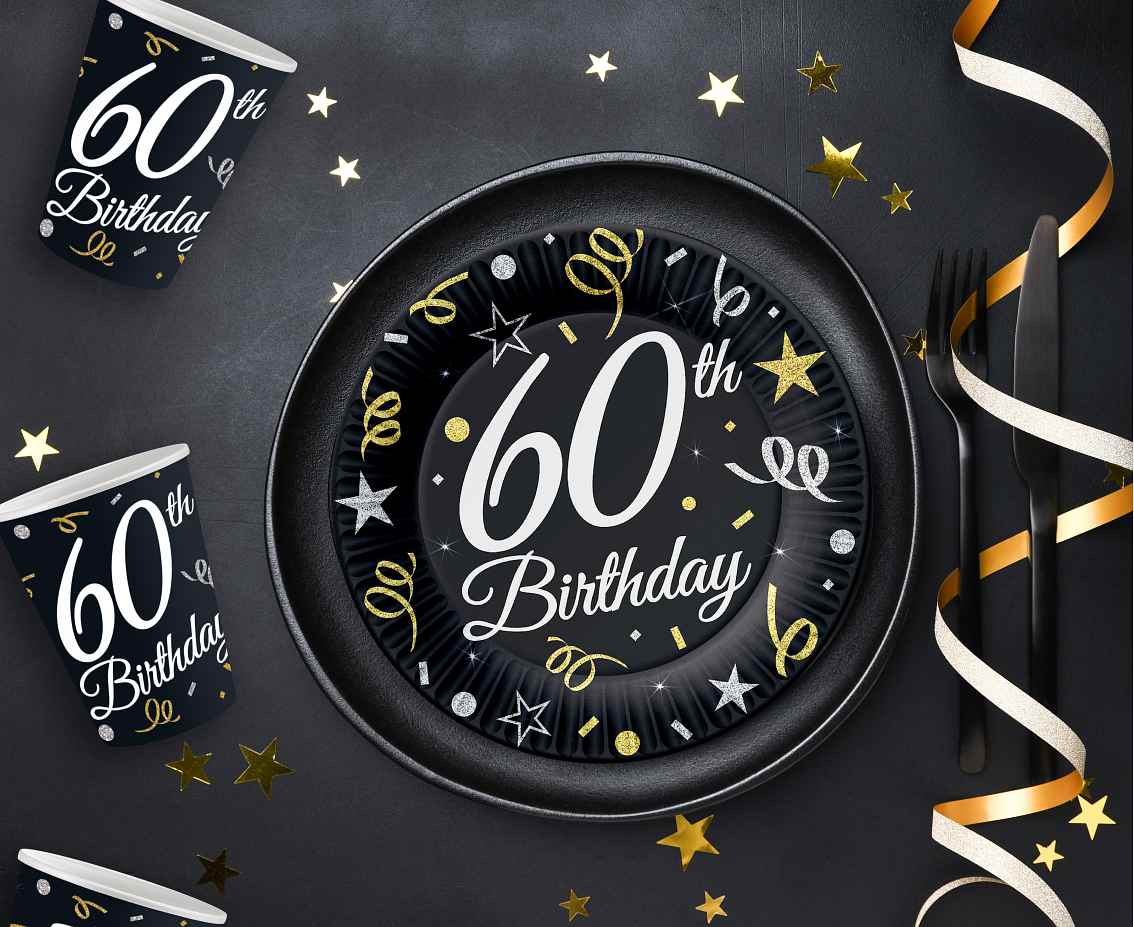 Ποτήρια 60th Birthday (6 τεμ)