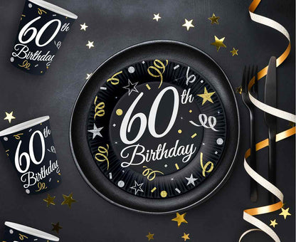 Ποτήρια 60th Birthday (6 τεμ)