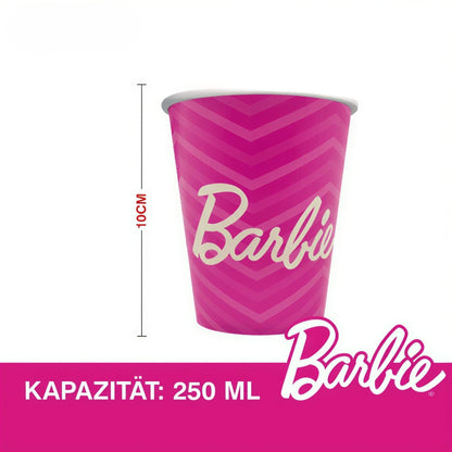 Ποτήρια Χάρτινα - Barbie (8 τεμ)