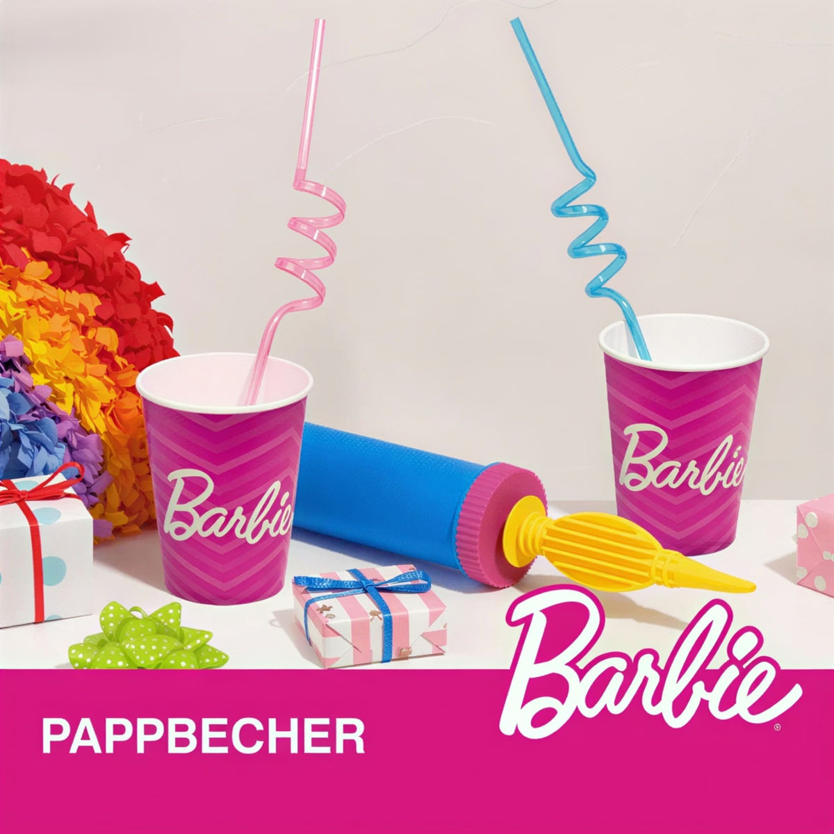 Ποτήρια Χάρτινα - Barbie (8 τεμ)