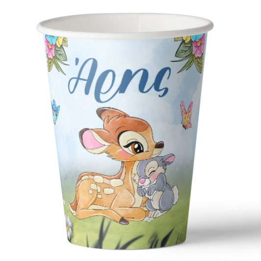 Ποτήρια Ελαφάκι Bambi (8 τεμ)
