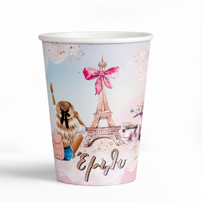 Ποτήρια Girl in Paris (8 τεμ)