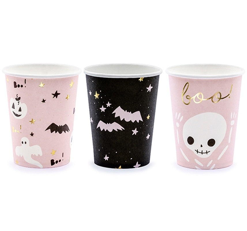 Ποτήρια πάρτι Boo (6 τεμ)