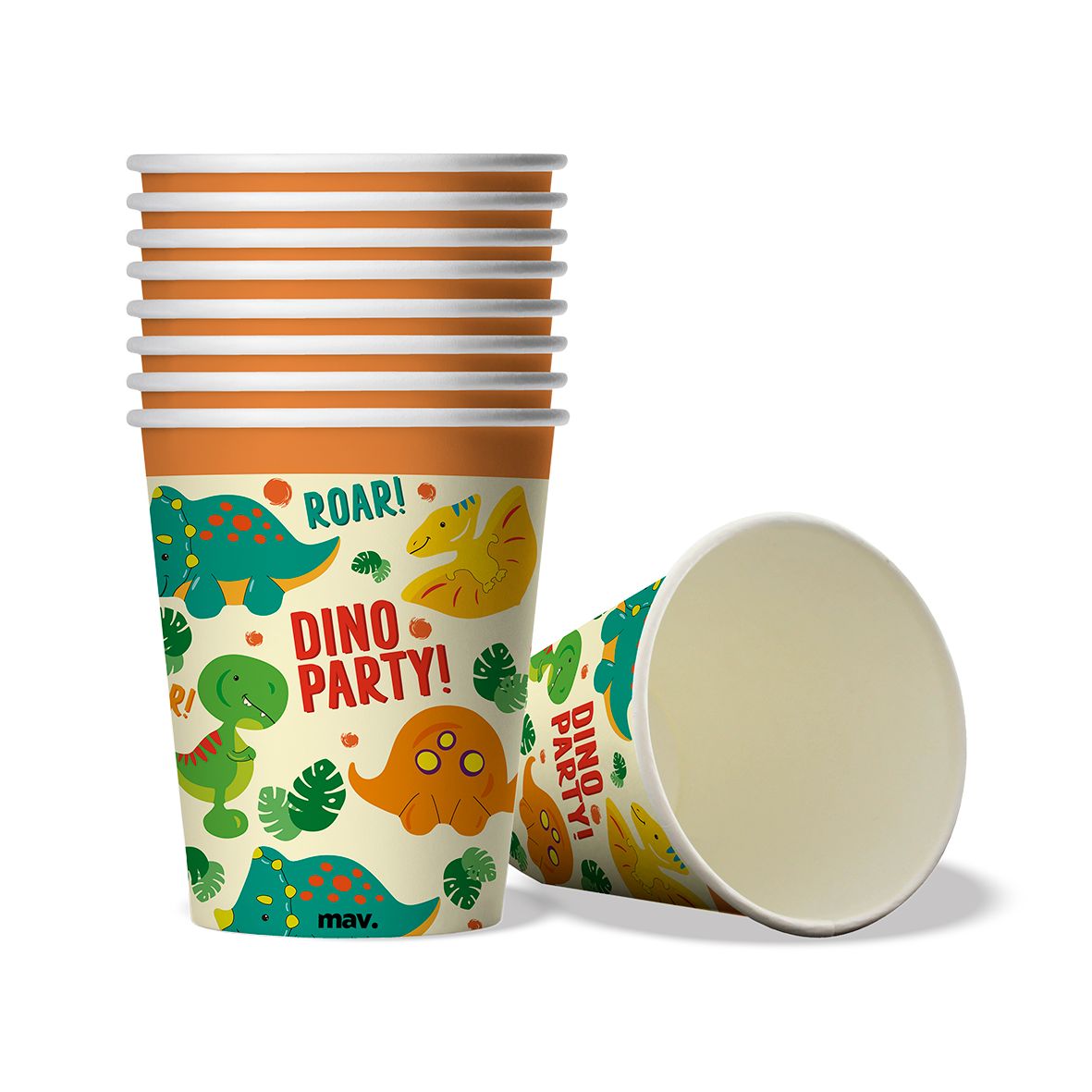 Ποτήρια πάρτυ Dino Party (8 τεμ)
