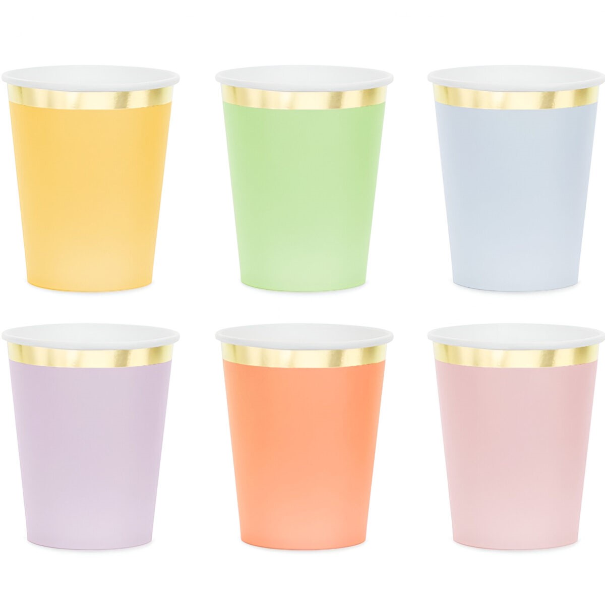 Ποτήρια πάρτυ Elegant Pastel (6 τεμ)