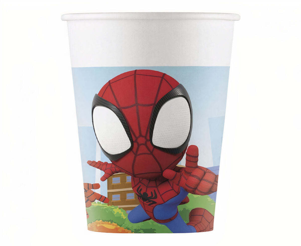 Ποτήρια πάρτυ Spidey and His Amazing Friends (8 τεμ)
