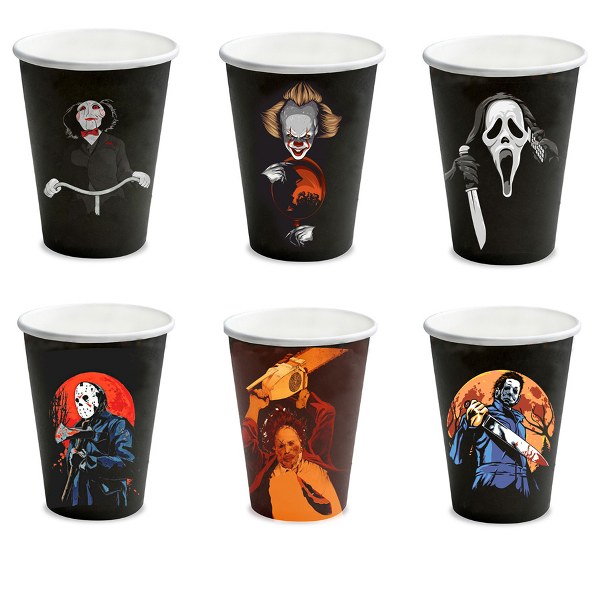 Ποτήρια πάρτυ Horror Squad (8 τεμ)