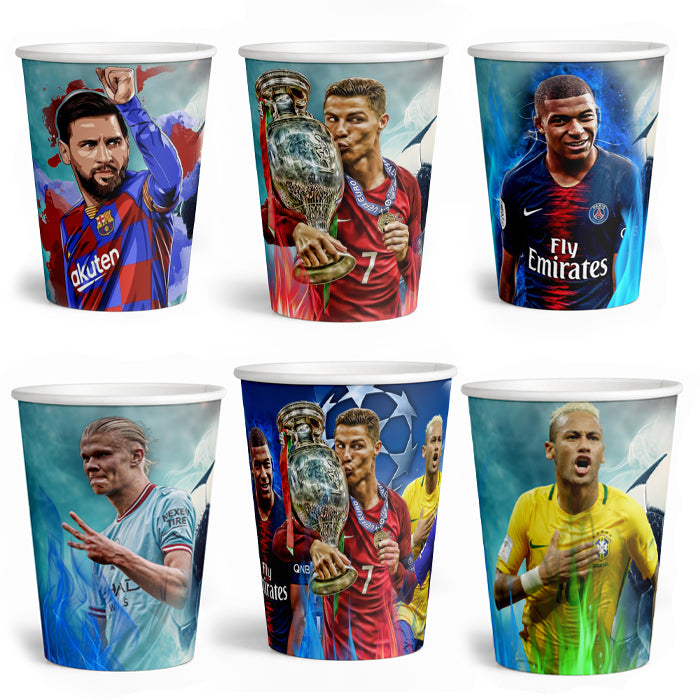 Ποτήρια πάρτυ Ποδοσφαιριστές (8 τεμ)