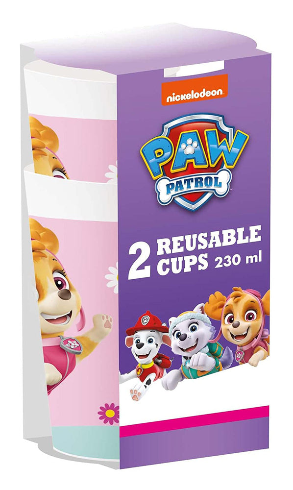 Ποτήρια Paw Patrol Skye & Everest (2 τεμ)