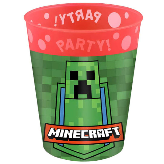 Ποτήρια πολλαπλών χρήσεων -Minecraft (4 τεμ)