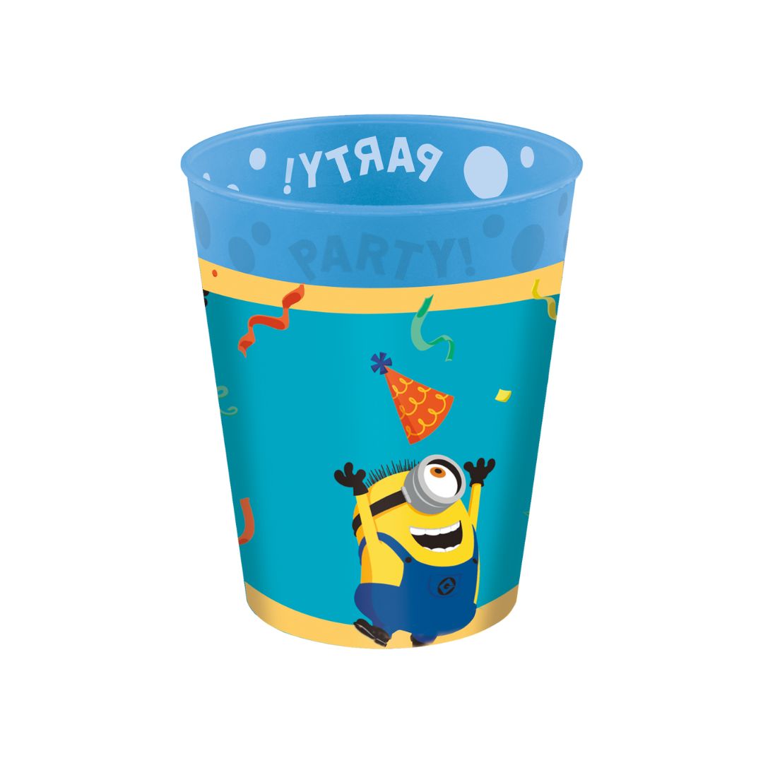 Ποτήρια πολλαπλών χρήσεων Minion (4 τεμ)