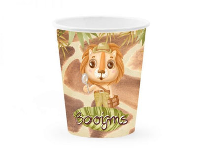 Ποτήρια Ζώα της Ζούγκλας (8 τεμ)