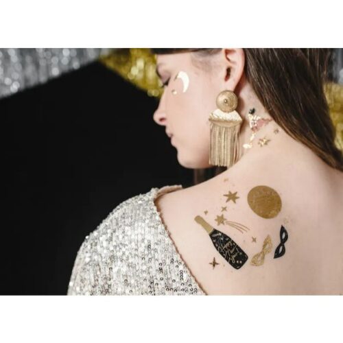 Προσωρινά Τατουάζ New Year's Eve (10 τεμ)