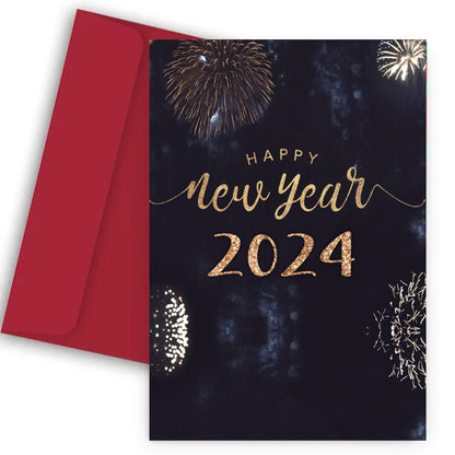 Πρωτοχρονιάτικη Κάρτα - Fireworks 2025