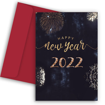 Πρωτοχρονιάτικη Κάρτα - Fireworks 2025