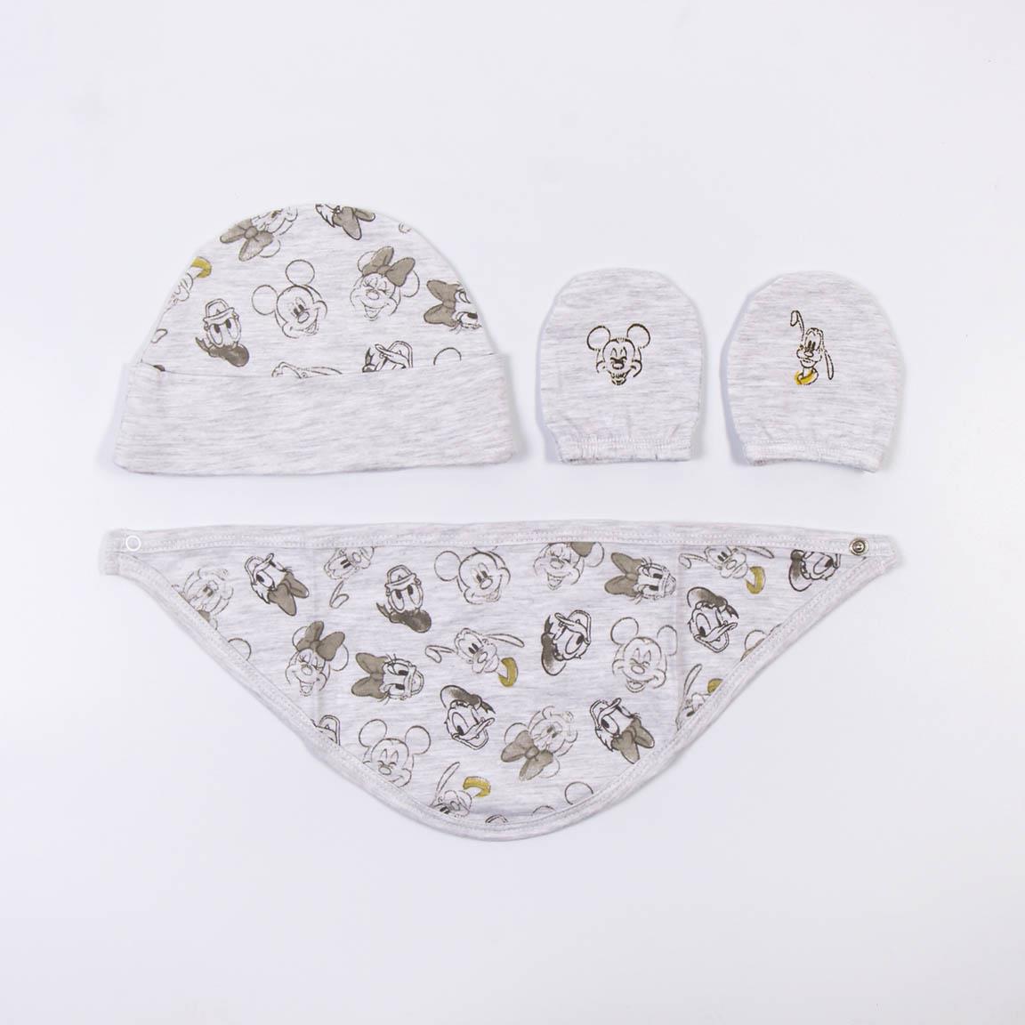 Ρούχα νεογέννητου Mickey Buddies for Life (4 τεμ)