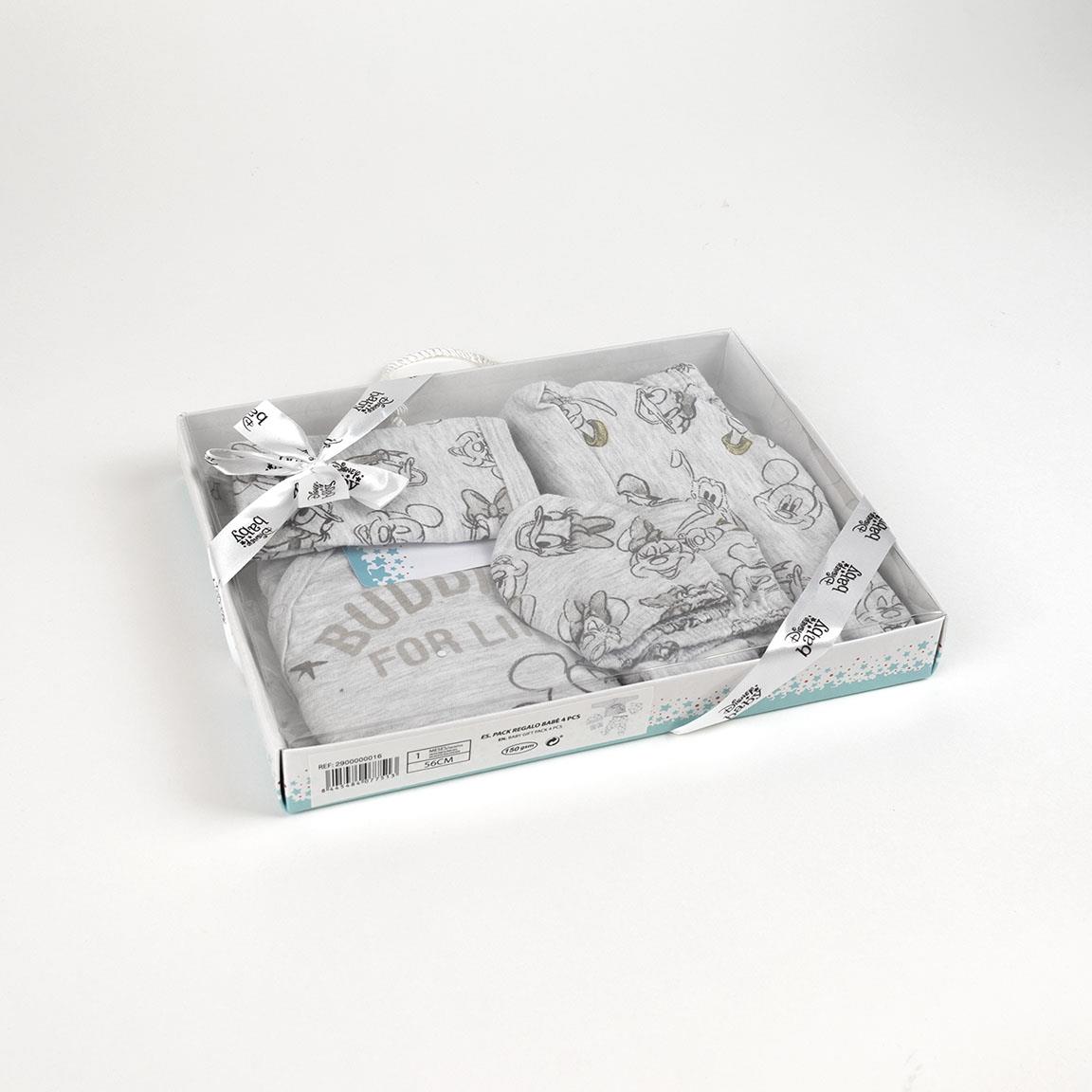 Ρούχα νεογέννητου Mickey Buddies for Life (4 τεμ)