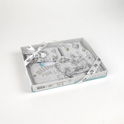 Ρούχα νεογέννητου Mickey Buddies for Life (4 τεμ)