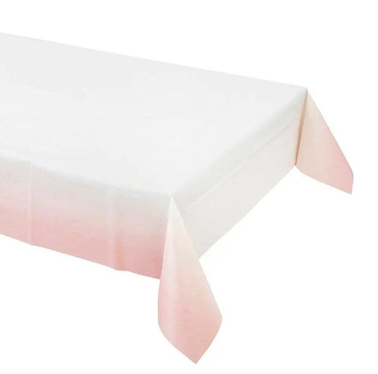 Ροζ Ombre Τραπεζομάντηλο χάρτινο