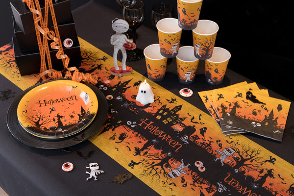 Runner τραπεζιού Halloween Στοιχειωμένο Σπίτι 5m