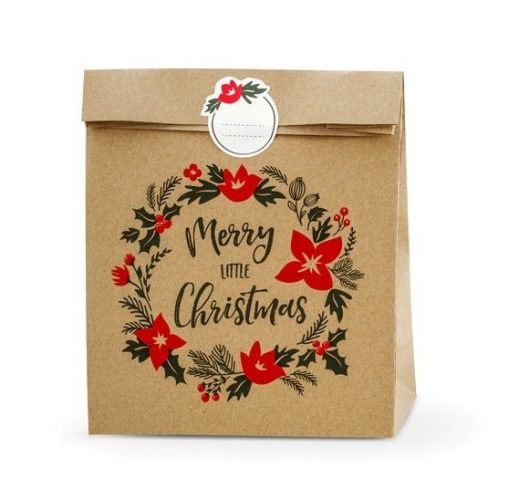 Σακουλάκια για δωράκια Merry Christmas (3 τεμ)