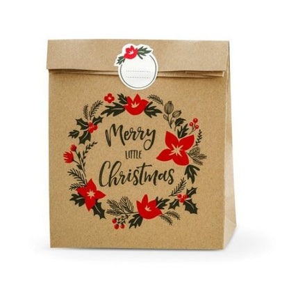 Σακουλάκια για δωράκια Merry Christmas (3 τεμ)