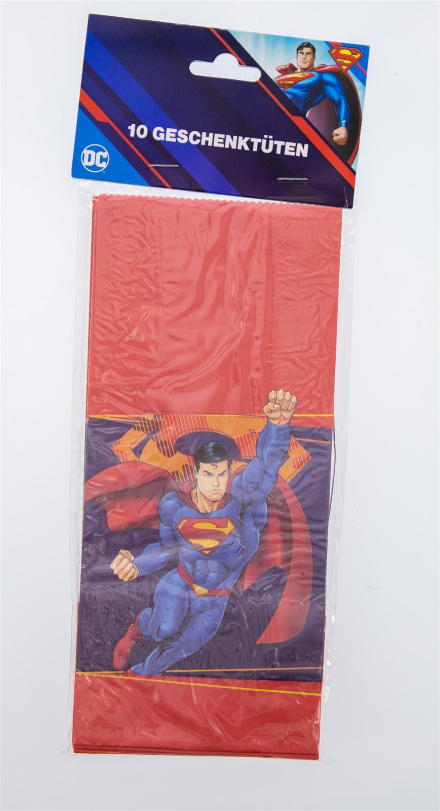 Σακουλάκια για δωράκια Superman (10 τεμ)