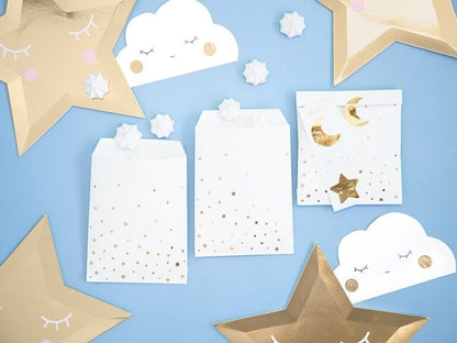 Σακουλίτσες με αυτοκόλλητο Little Star (6 τεμ)