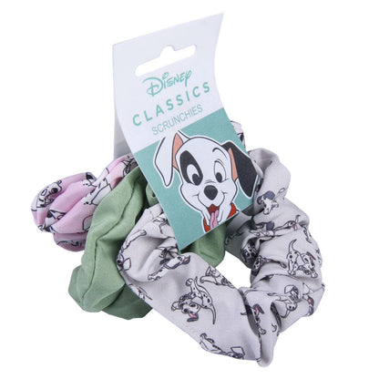 Scrunchies μαλλιών 101 Σκυλιά της Δαλματίας (3 τεμ)