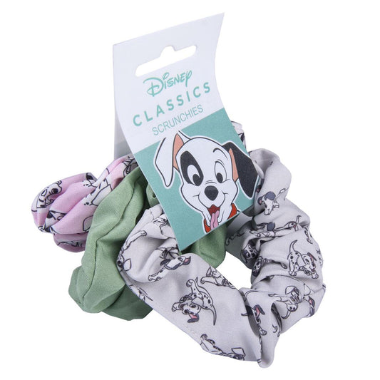 Scrunchies μαλλιών 101 Σκυλιά της Δαλματίας (3 τεμ)