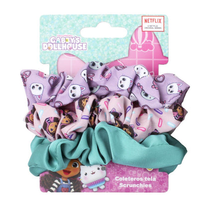 Scrunchies μαλλιών Gabby's Dollhouse (3 τεμ)