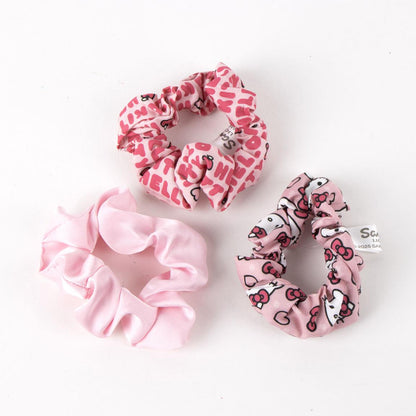 Scrunchies μαλλιών Hello Kitty (3 τεμ)