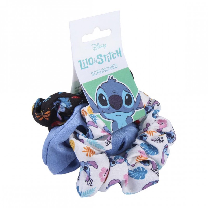 Scrunchies μαλλιών Stitch (3 τεμ)