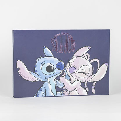 Σετ χαρτικών Stitch & Angel σε κουτί premium