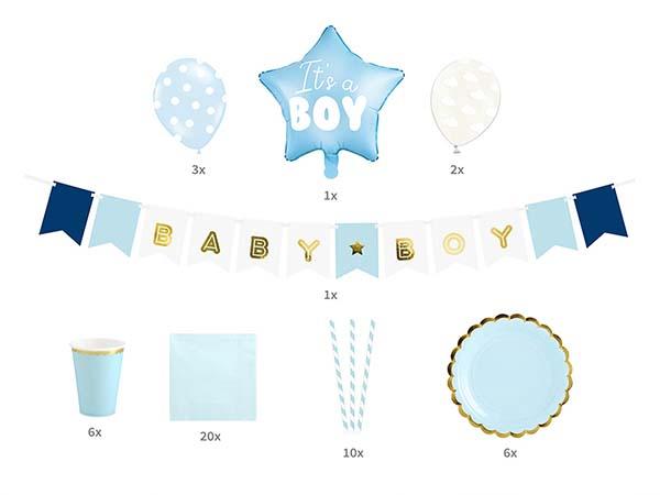 Σετ διακόσμησης πάρτυ "It's a Boy"