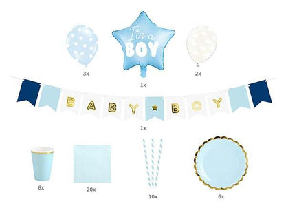 Σετ διακόσμησης πάρτυ "It's a Boy"