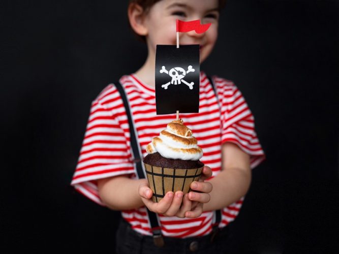 Σετ για cupcake Πειρατές (6 τεμ)