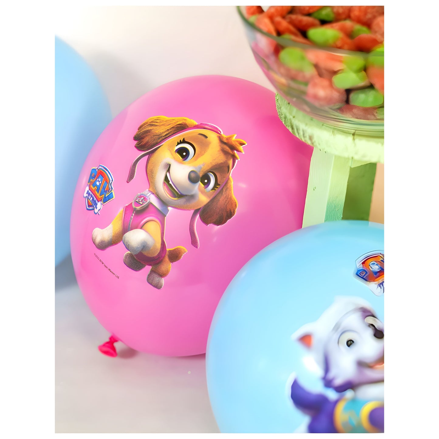 Σετ Λάτεξ Μπαλόνια - Paw Patrol Κορίτσι (6 τεμ)