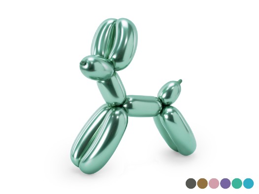 Σετ Μεταλλικά μπαλόνια κατασκευής με φουσκωτήρα (30 τεμ)