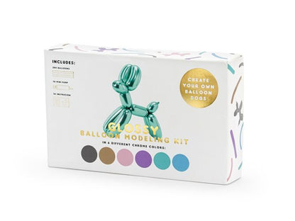 Σετ Μεταλλικά μπαλόνια κατασκευής με φουσκωτήρα (30 τεμ)