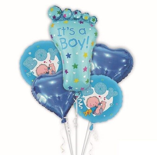Σετ Μπαλόνια γέννησης It's a Boy (5 τεμ)