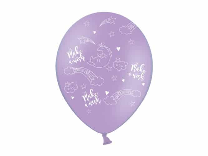 Σετ Μπαλόνια Μονόκερος Make a Wish (6 τεμ)