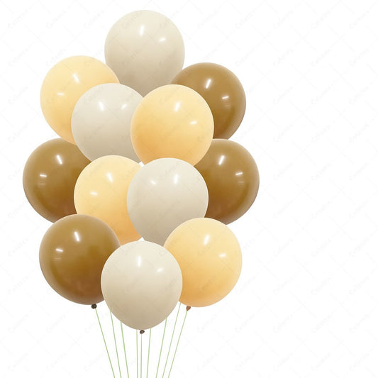 Σετ Μπαλόνια - Nude Αποχρώσεις (12 τεμ)