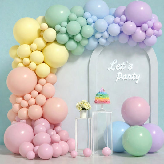 Σετ Μπαλόνια - Παστέλ Assorted