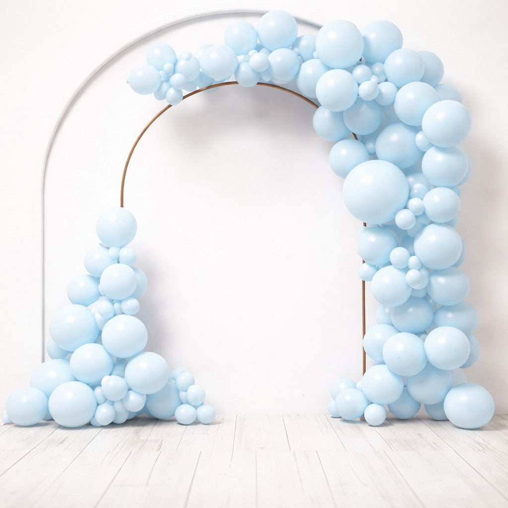 Σετ Μπαλόνια - Παστέλ Γαλάζιο