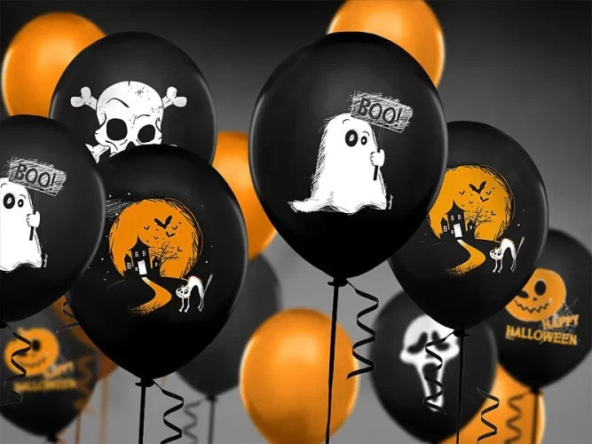 Σετ μπαλόνια Φάντασμα - Halloween (6 τεμ)