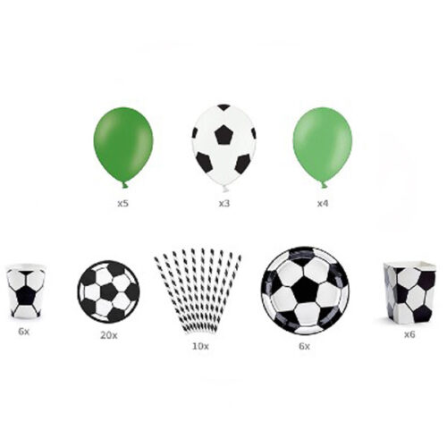 Σετ Πάρτυ Ποδόσφαιρο (60 τεμ)