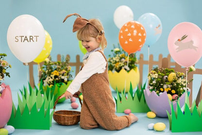 Σετ πασχαλινά Μπαλόνια "Egg Hunt" (7 τεμ)