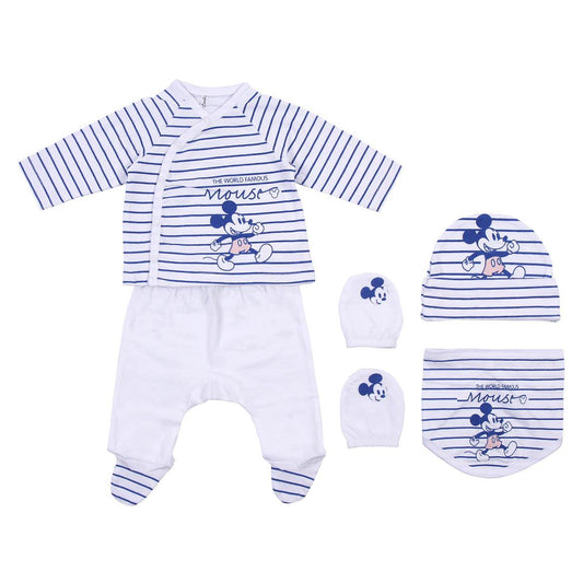 Σετ ρουχαλάκια νεογέννητου Mickey ναυτικό (4 τεμ)