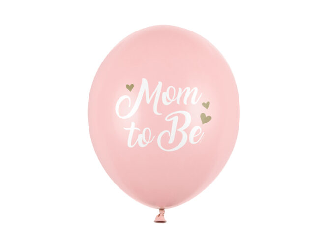 Σετ ροζ μπαλόνια "Mom to Be" (6 τεμ)
